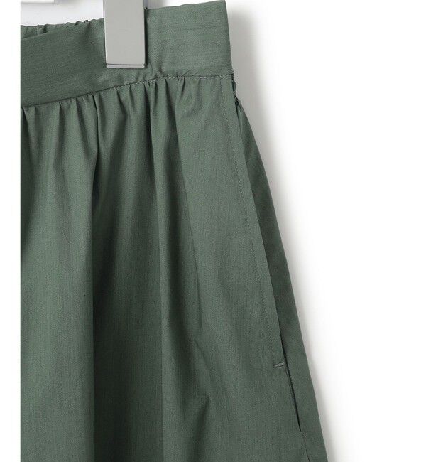 23区「【接触冷感/撥水加工】ストレッチブロード ギャザースカート」|スカート|