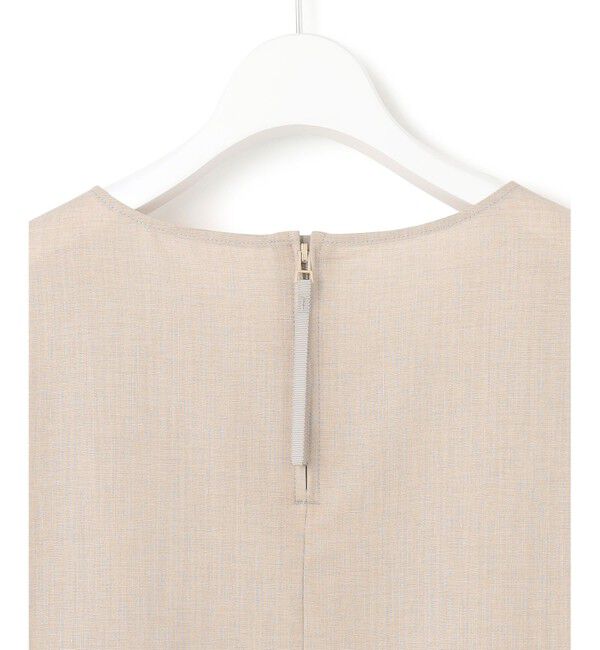 23区「【洗える】トリアセスラブストレッチ フレンチスリーブ ブラウス」|シャツ・ブラウス|