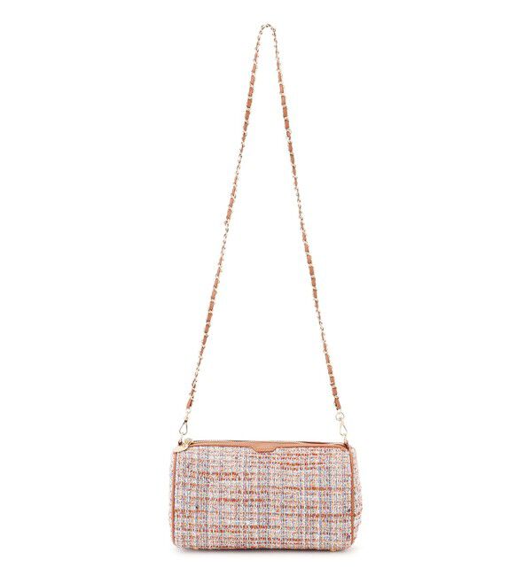 23区「GIOLICAツイード シリンダー ショルダーバッグ」|ショルダー・メッセンジャー|ﾃﾗｺｯﾀﾐ