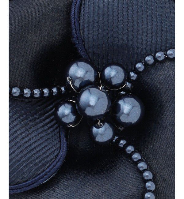 23区「パールトリミング コサージュ」|ブローチ・コサージュ|