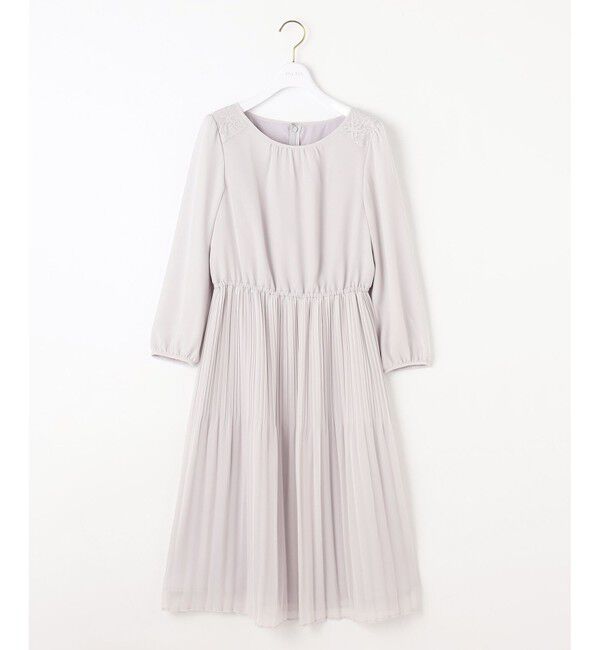 any SiS「【洗える】フェミニンプリーツ ワンピース」|ワンピース|
