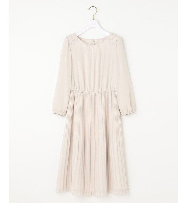 any SiS「【洗える】フェミニンプリーツ ワンピース」|ワンピース|