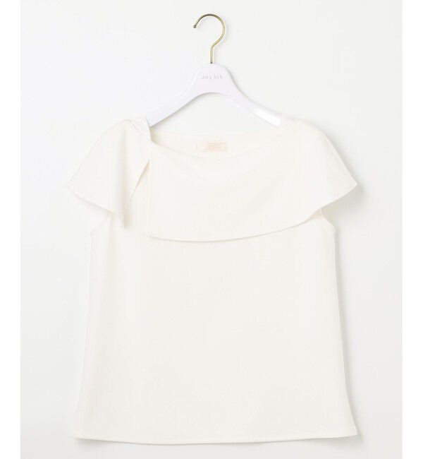 ANY SIS「ケープディテール カットソー」|Tシャツ・カットソー|