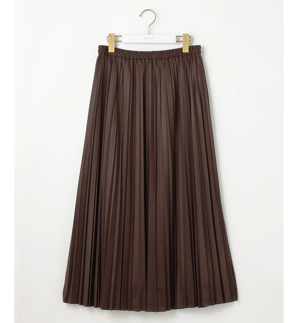 any SiS「【洗える・2SET】ボリューム ニット &times; スエードライク スカート セット」|スーツ|