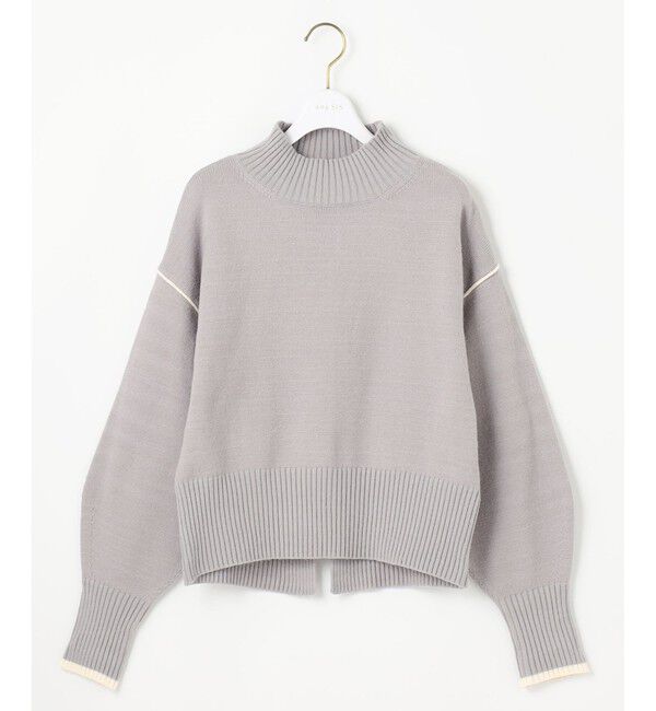 any SiS「【洗える・2SET】ボリューム ニット &times; スエードライク スカート セット」|スーツ|