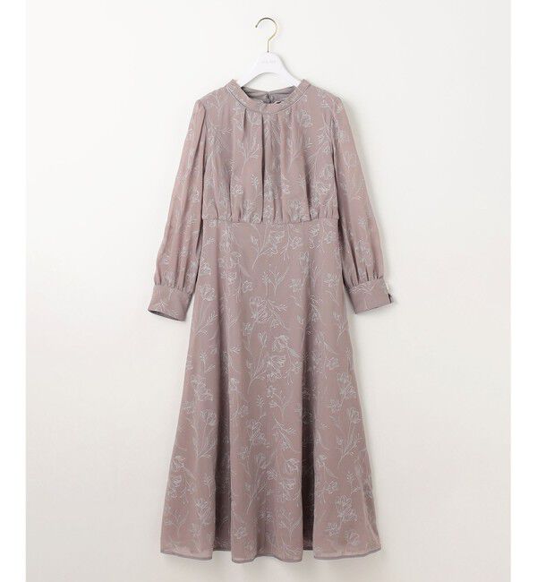 ANY SIS「【Lily Calin】ラインエンブロイダリー ドレス」|ドレス|