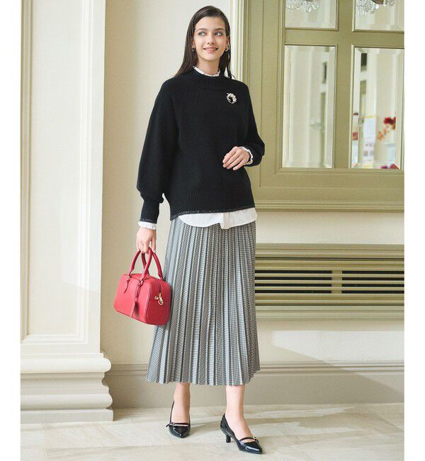 ANY SIS「ドロップパール調 ブローチ」|ブローチ・コサージュ|