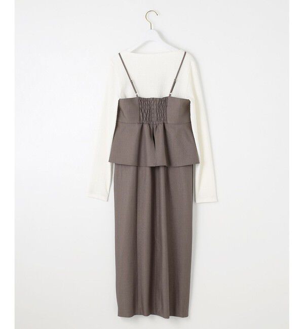 ANY SIS「ビスチェワンピース &times; カットソー セット」|スーツ|