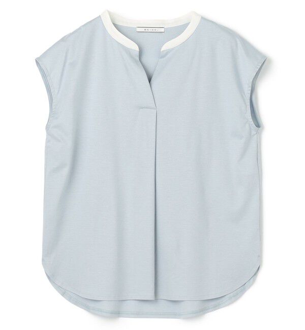 BEIGE,「【WEB限定】AUBIN / バイカラートップス」|Tシャツ・カットソー|