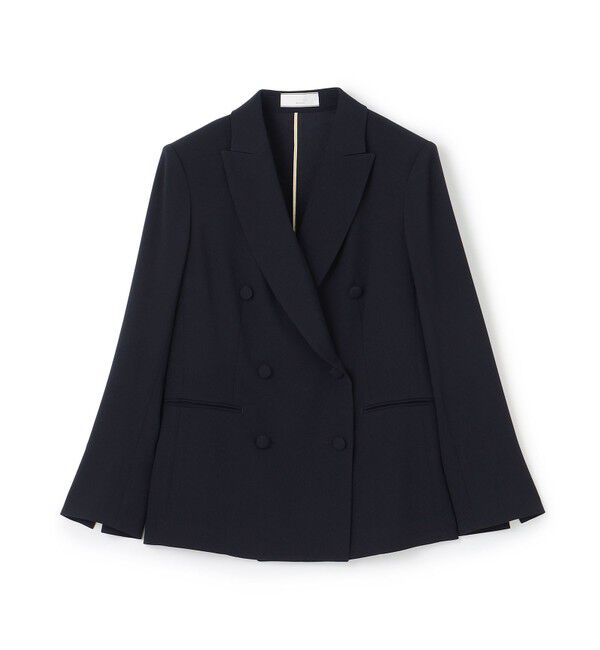 BEIGE,「【洗える】CINDY / ダブルブレストジャケット」|テーラードジャケット|