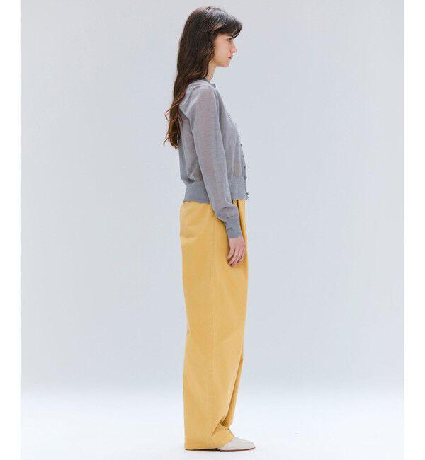 BEIGE,「【洗える・Oggi 10月号掲載】CADDO / シアーウールカーディガン」|ニット・セーター|