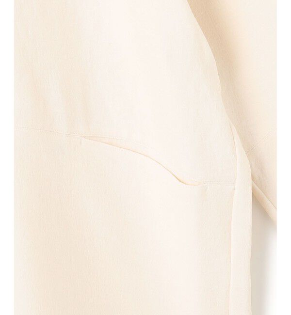 BEIGE,「【洗える】POMONA / Vネックフード付プルオーバー」|Tシャツ・カットソー|