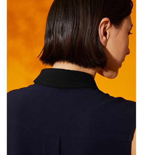  「ビジューロゴ配色ワンピース」|ドレス|