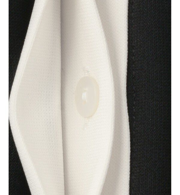  「ビジューロゴ配色ワンピース」|ドレス|