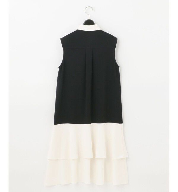  「ビジューロゴ配色ワンピース」|ドレス|