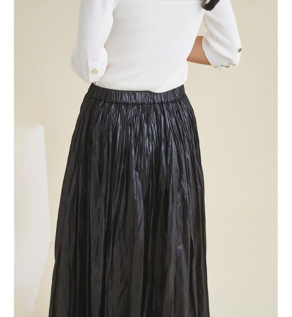 Grace Class「チンツワッシャープリーツスカート」|スカート|