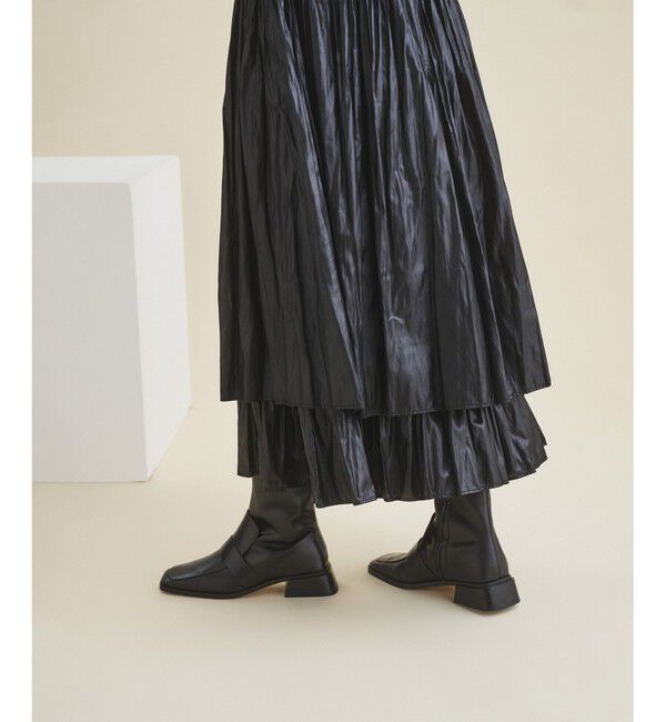 Grace Class「チンツワッシャープリーツスカート」|スカート|