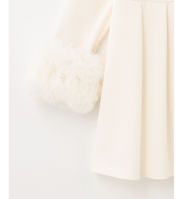  「【オンライン限定】ファーカフストップ」|Tシャツ・カットソー|