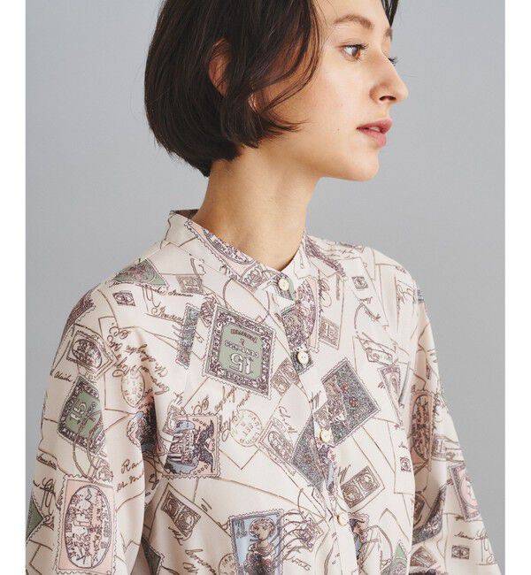  「スタンププリントワンピース」|ワンピース|