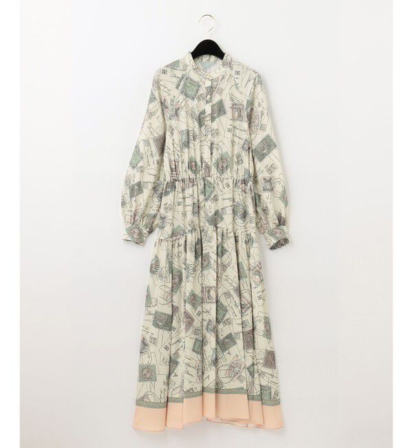  「スタンププリントワンピース」|ワンピース|