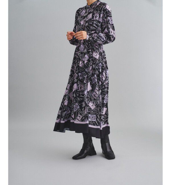  「スタンププリントワンピース」|ワンピース|