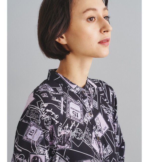  「スタンププリントワンピース」|ワンピース|