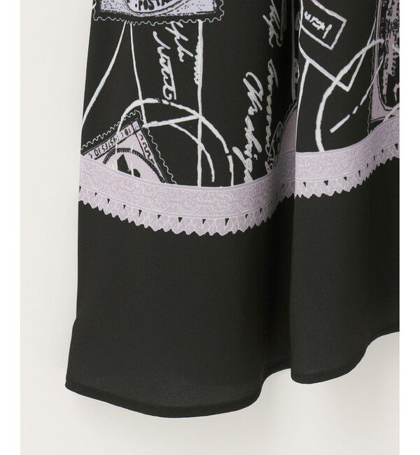  「スタンププリントワンピース」|ワンピース|