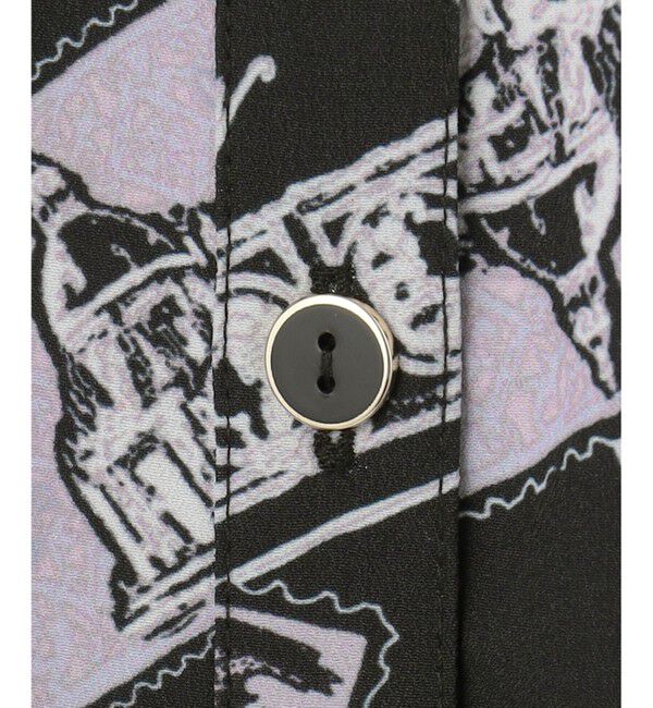  「スタンププリントワンピース」|ワンピース|