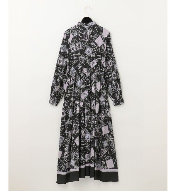  「スタンププリントワンピース」|ワンピース|