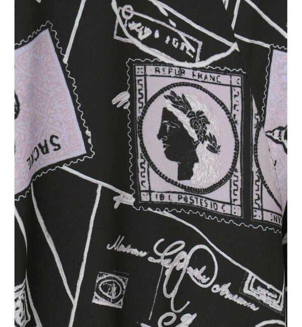  「スタンププリントワンピース」|ワンピース|