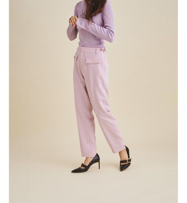  「フロントフラップスリムパンツ」|その他|