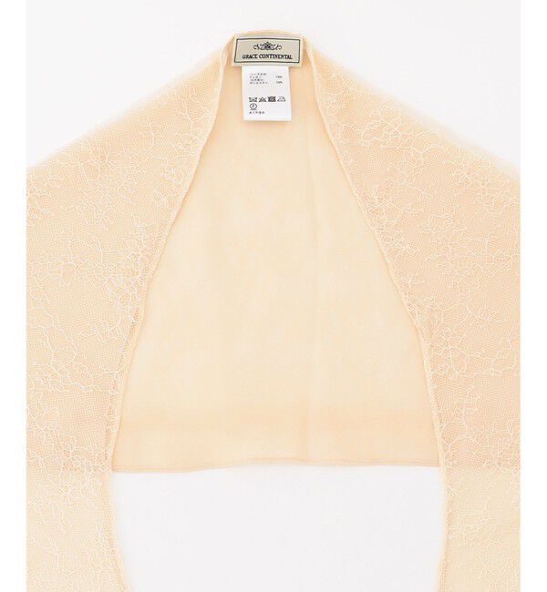 GRACE CONTINENTAL「ダブルレースストール」|ストール|