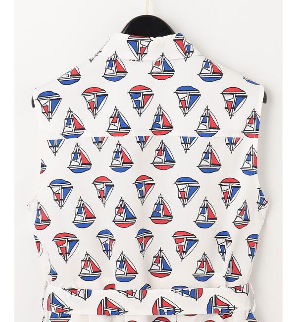 Grace Class「マリンモチーフシャツワンピース」|ワンピース|