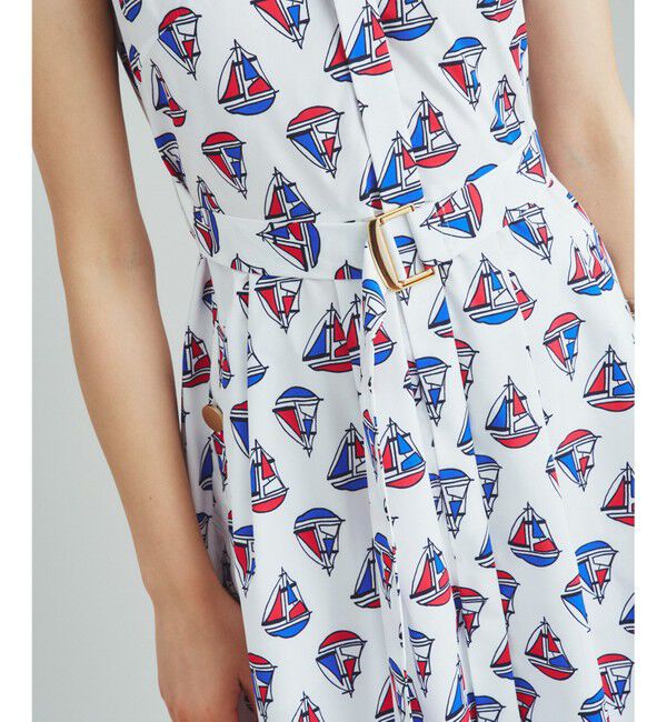 Grace Class「マリンモチーフシャツワンピース」|ワンピース|