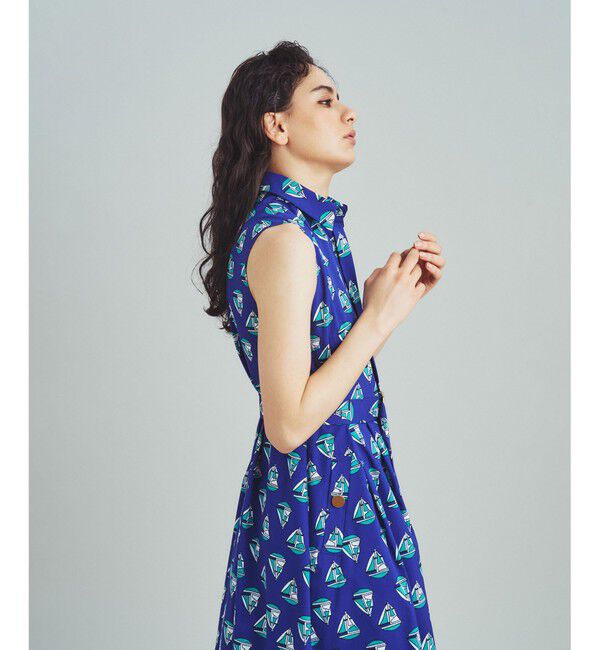 Grace Class「マリンモチーフシャツワンピース」|ワンピース|