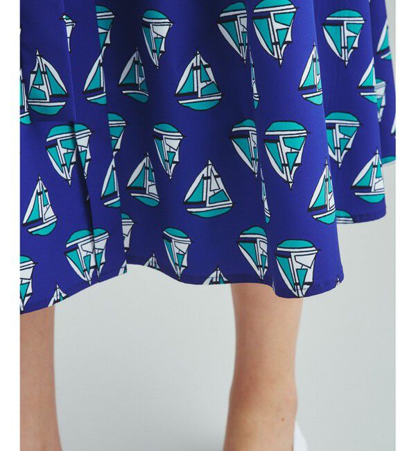 Grace Class「マリンモチーフシャツワンピース」|ワンピース|