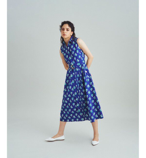 Grace Class「マリンモチーフシャツワンピース」|ワンピース|