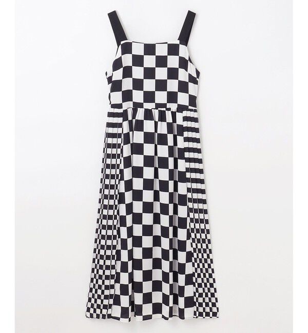 Grace Class「チェッカープリントキャミドレス」|ワンピース|