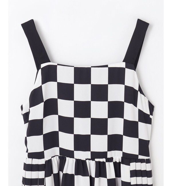 Grace Class「チェッカープリントキャミドレス」|ワンピース|