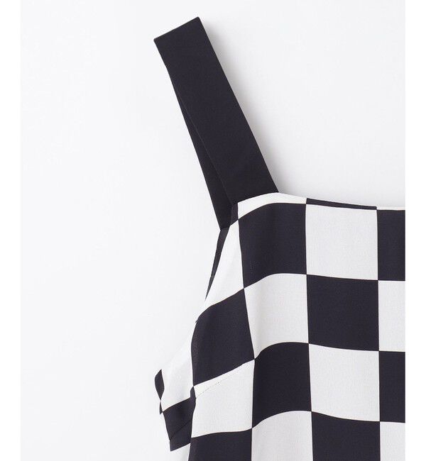 Grace Class「チェッカープリントキャミドレス」|ワンピース|