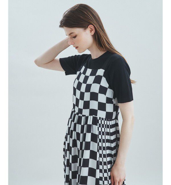 Grace Class「チェッカープリントキャミドレス」|ワンピース|