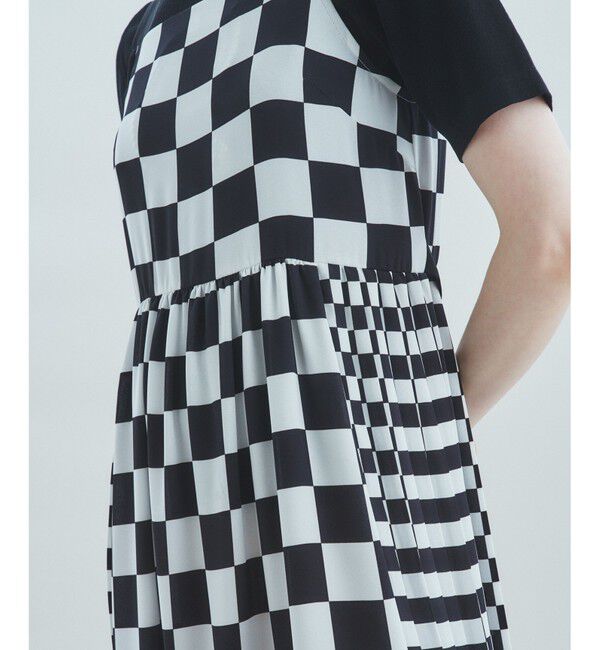 Grace Class「チェッカープリントキャミドレス」|ワンピース|