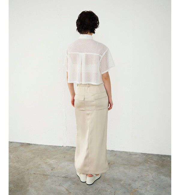 Diagram「サテンストレートスカート」|スカート|