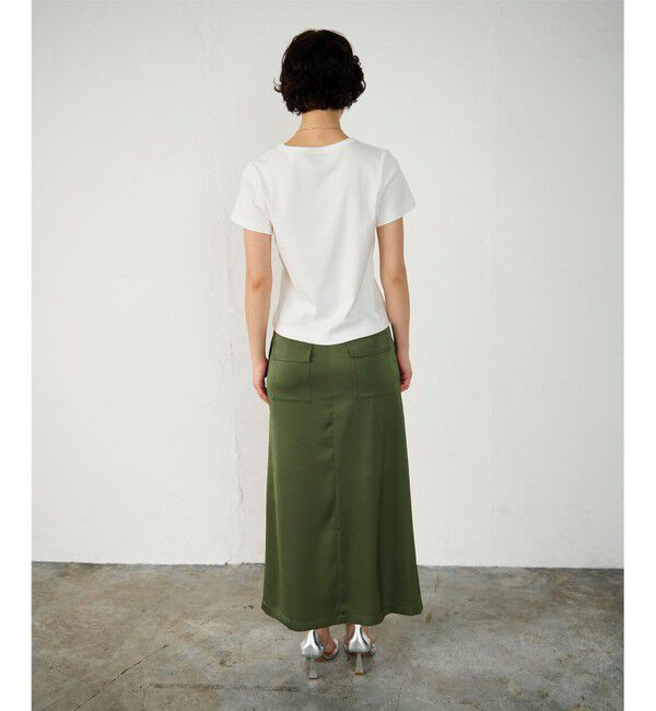 Diagram「サテンストレートスカート」|スカート|