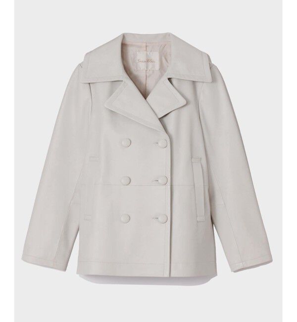 Grace Class「ラムレザーＰコート」|ピーコート|