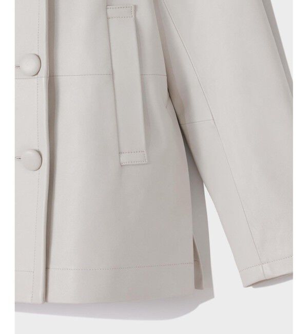 Grace Class「ラムレザーＰコート」|ピーコート|