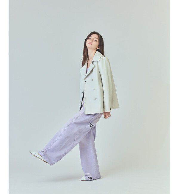 Grace Class「ラムレザーＰコート」|ピーコート|