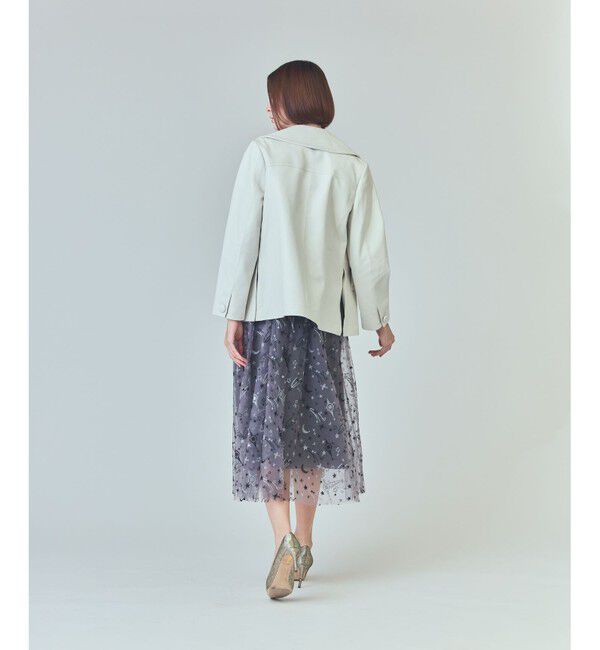 Grace Class「ラムレザーＰコート」|ピーコート|