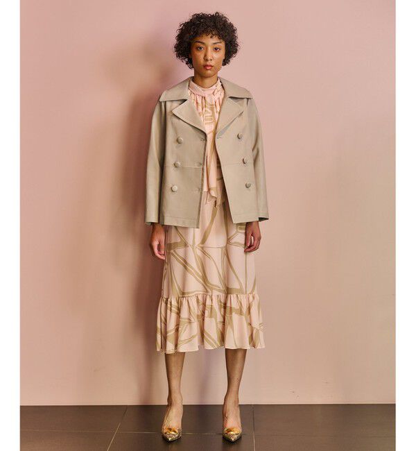 Grace Class「ラムレザーＰコート」|ピーコート|