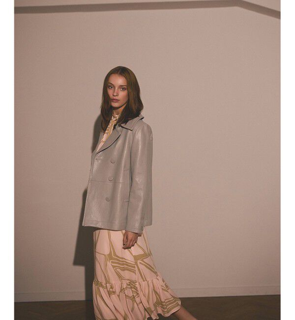 Grace Class「ラムレザーＰコート」|ピーコート|